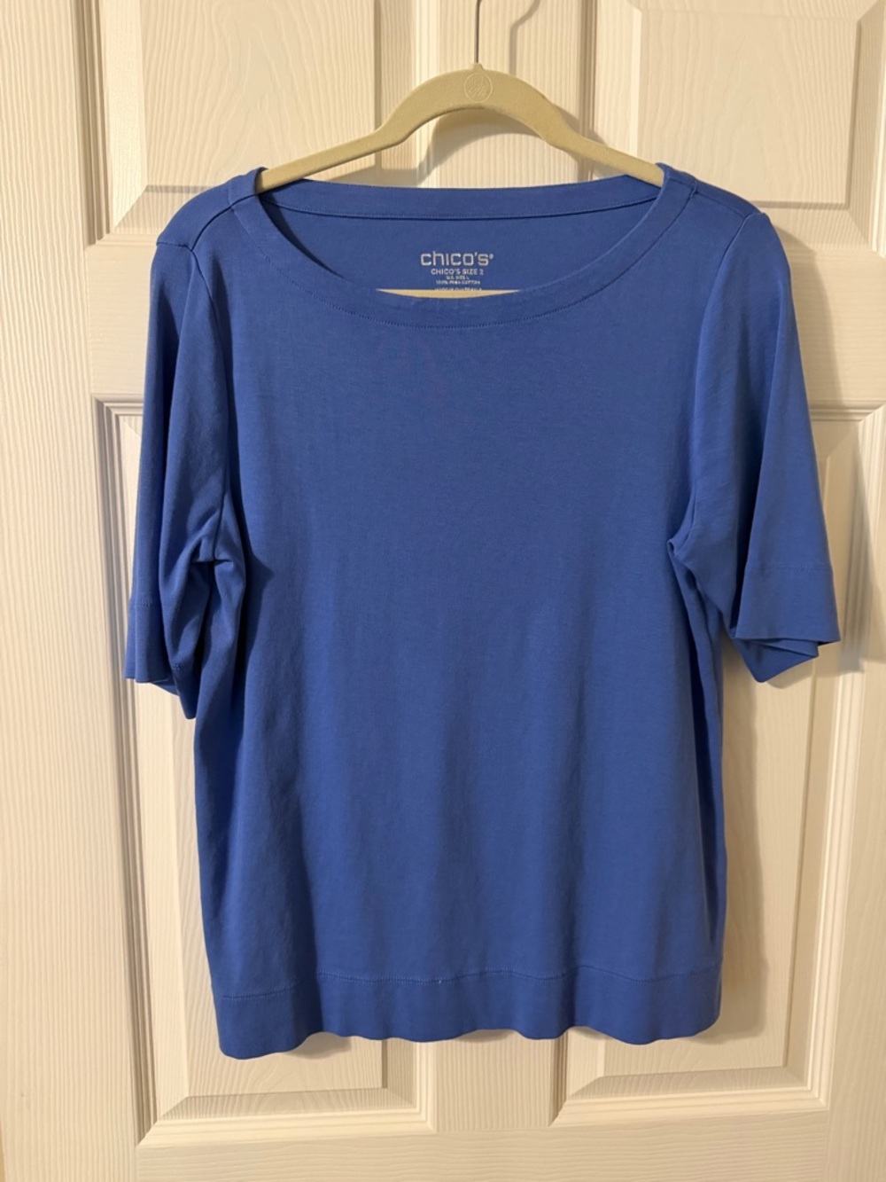 Chicos top worn one time